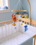 Handmade Ocean-Themed Crochet Baby Mobile - Image 2