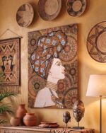 Spirit of Africa – Hand-Painted Wood Panel - Image 2