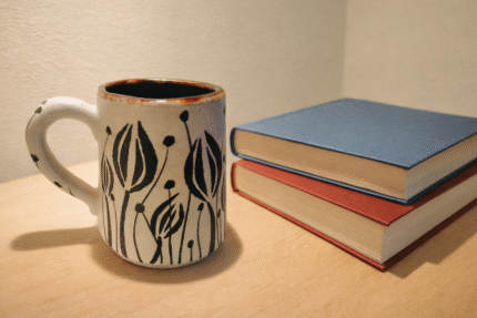 Floral Handcrafted Ceramic Mug