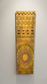 Artisan Carved Wood Wall Art for Living Room – Bohemian Decor - Image 3