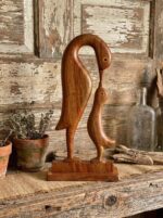 Handcrafted Wooden Bird Figurines - Image 2