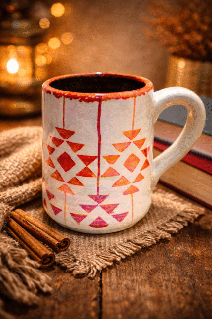 Desert Geometry Handcrafted Mug