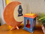 Handcrafted Wooden Ramadan Décor Set with Lanterns, Crescent Moon & Islamic Patterns - Image 5