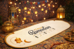 Ramadan printed Cotton Rope Table Runner and Placemats - Image 3
