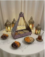 Lantern-Style Ramadan Hospitality Stand.