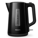 Philips Series 3000 Electric Kettle, 1.7L Capacity, 2200W, Black - HD9318/20 (i2 Warranty)