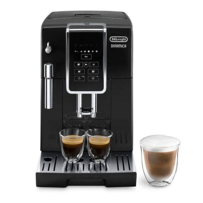 DeLonghi Dinamica Fully Automatic Multi Coffee Machine, 1450 Watt, 15 Bar, Black - ECAM350.15.B - Image 1