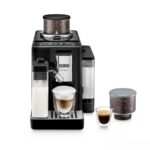 DeLonghi Rivelia Fully Automatic Multi Coffee Maker, 1450 Watt, 19 Bar, Black - EXAM440.55.B
