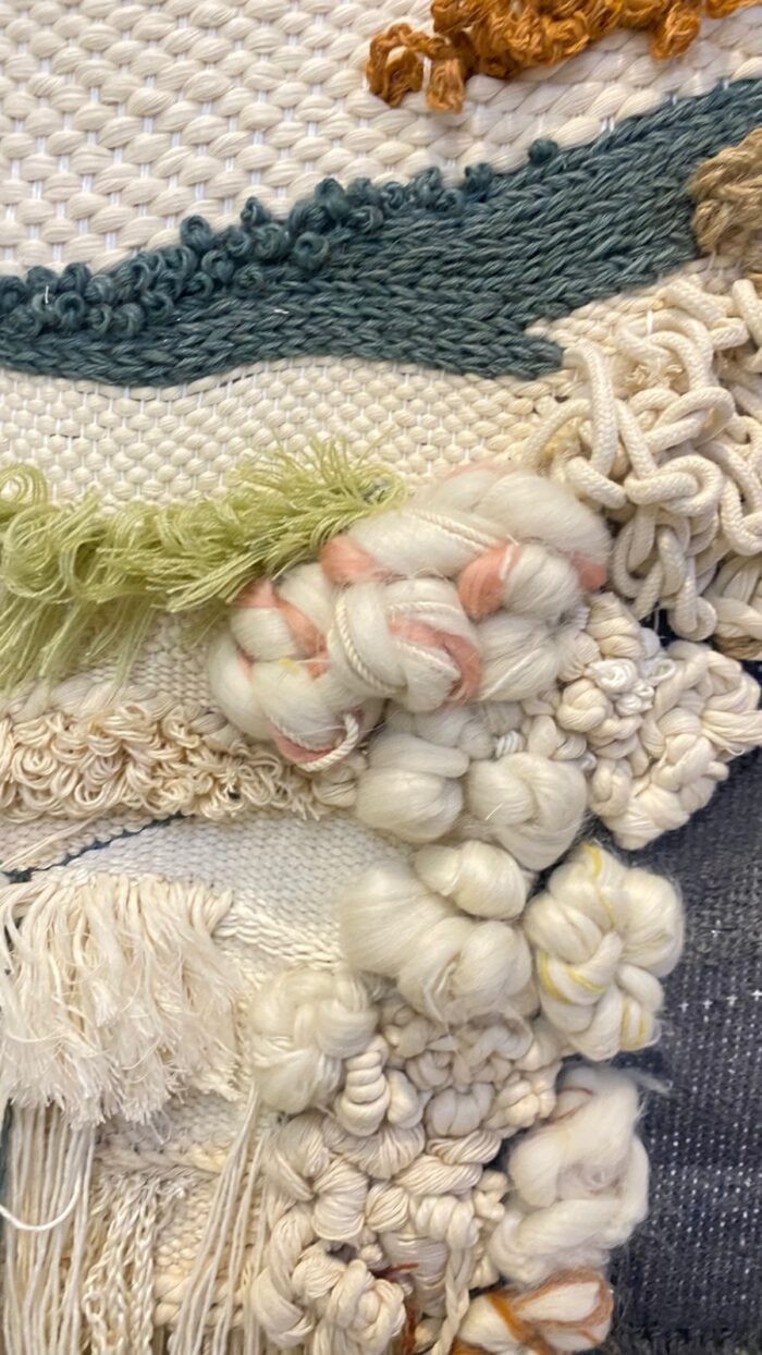 Luxe Handwoven Macramé Wall Tapestry - Image 5