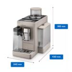 DeLonghi Rivelia Fully Automatic Multi Coffee Maker, 1450 Watt, 19 Bar, Sand Beige - EXAM440.55.BG (Raya Warranty) - Image 6