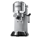 DeLonghi Dedica Style Espresso Coffee Maker, 1300 Watt, Silver - EC685.M - Image 2