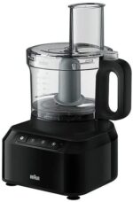Braun PureEase Food Processor, 800W, 2.1L, Black - FP 3132 BK (Raya Warranty)
