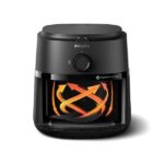 Philips 1000 Series Air Fryer, 3.2L Capacity, 1300W, Black - NA110/00 - Image 3