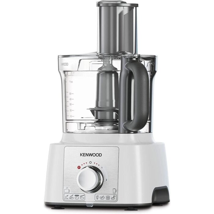 Kenwood Food Processor, 2.1L, 1000W, White - FDP65.400WH (International Warranty) - Image 2