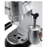 DeLonghi Dedica Style Espresso Coffee Maker, 1300 Watt, Silver - EC685.M - Image 3