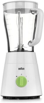 Braun Electric Blender, 1.5L, 500W, White - JB0115WH - Image 2