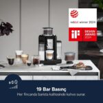 DeLonghi Rivelia Fully Automatic Multi Coffee Maker, 1450 Watt, 19 Bar, Black - EXAM440.55.B - Image 6