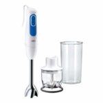 Braun Minipimer MultiQuick 3 Hand Blender, 350ml Capacity, 700W, White - MQ3020WH Pesto (Raya Warranty)