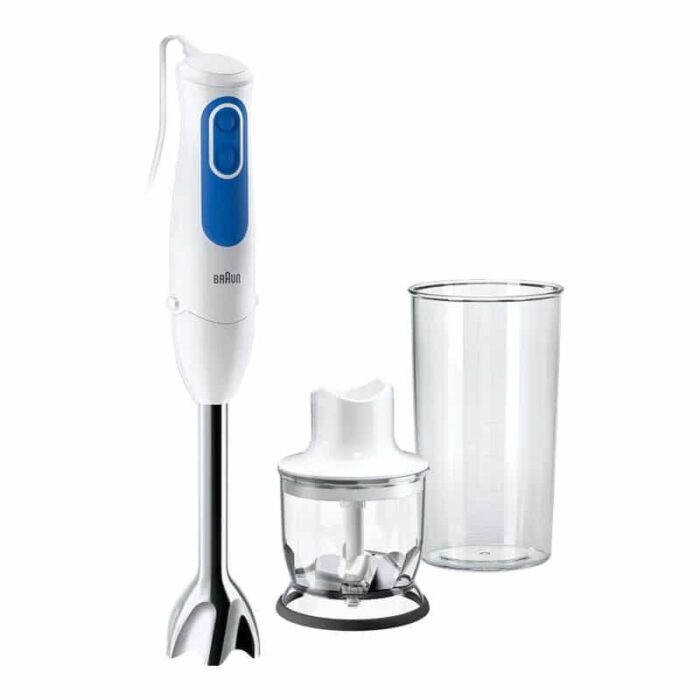 Braun Minipimer MultiQuick 3 Hand Blender, 350ml Capacity, 700W, White - MQ3020WH Pesto (Raya Warranty) - Image 1
