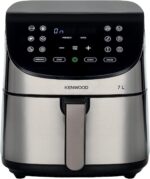Kenwood Air Fryer HFM80.000SS – 7L Digital 1800W XXXL Air Fryer with Max Crisp & 12 Presets