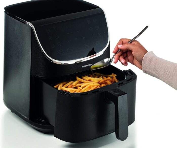 Kenwood Air Fryer, 1800 Watt, 7 Liter Capacity, Black - HFP80.000BK - Image 3