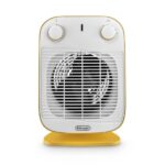 DeLonghi Verticale Edge Fan Heater, 2000 Watt, Yellow - HFS50B20.YE