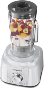 Kenwood MultiPro Express Food Processor, 3L, 1000W, White - FDP65.750WH (International Warranty) - Image 3