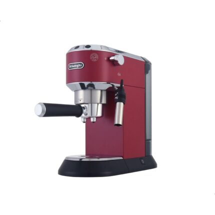 DeLonghi Dedica Style Espresso and Cappuccino Coffee Maker, 1450 Watt, Red - EC685R