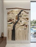 Luxe Handwoven Macramé Wall Tapestry
