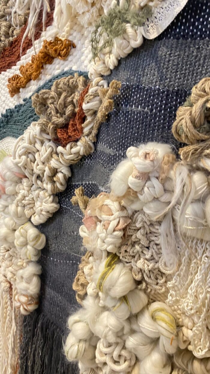 Luxe Handwoven Macramé Wall Tapestry - Image 6