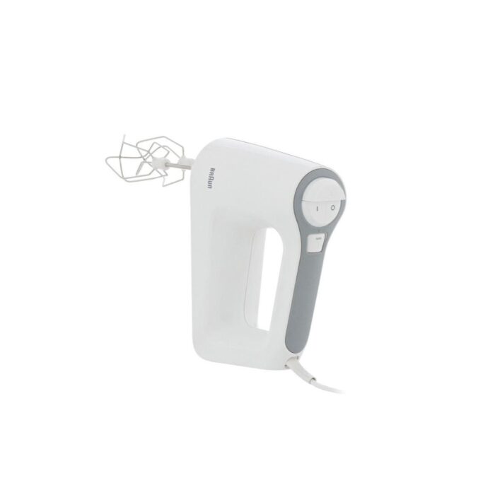 Braun MultiMix 3 Hand Mixer, 600 ml, 500 W, White - HM3105 (Raya Warranty) - Image 3