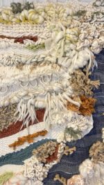 Luxe Handwoven Macramé Wall Tapestry - Image 9