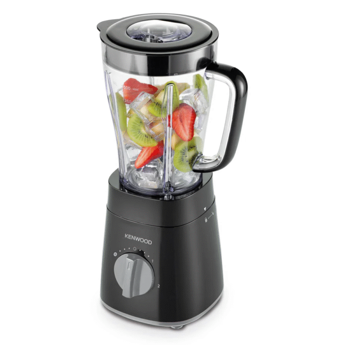 Kenwood Electric Blender with Grinder, 2 Liter, 500 Watt, Black and Gray - BLP18.150BK - Image 2