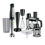 Braun MultiQuick 7 Hand Blender, 350 ml, 1000 W, Silver Black - MQ7087X (International Warranty)