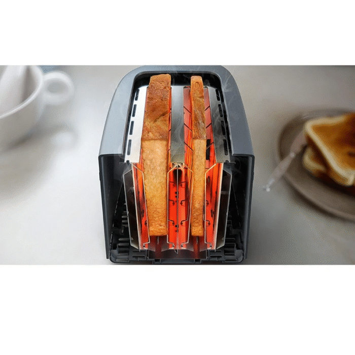 Philips 1000 Series Toaster, 2 Slice, 650W, Black - HD2510/91 (i2 Warranty) - Image 5