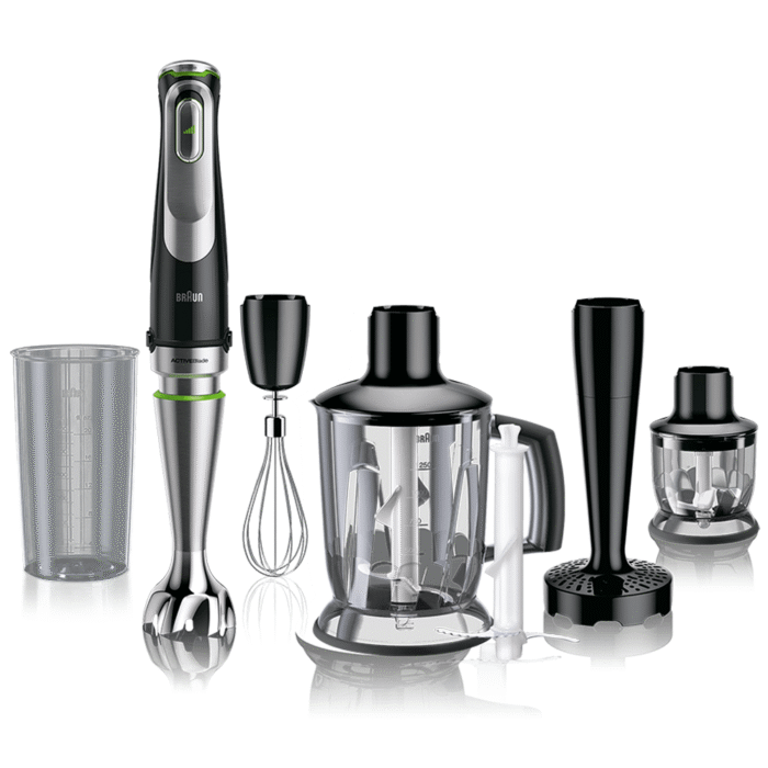 Braun MultiQuick 9 Hand Blender, 1.25 L, 1200 Watt, Black - MQ 9147X - Image 1