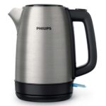 Philips Daily Collection Electric Kettle, 1.7L Capacity, 2200W, Silver - HD9350/90
