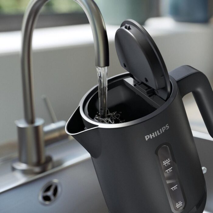 Philips 1000 Series Electric Kettle, 1.7L Capacity, 2200W, Charcoal Gray - HD9314/91 (i2 Warranty) - Image 3
