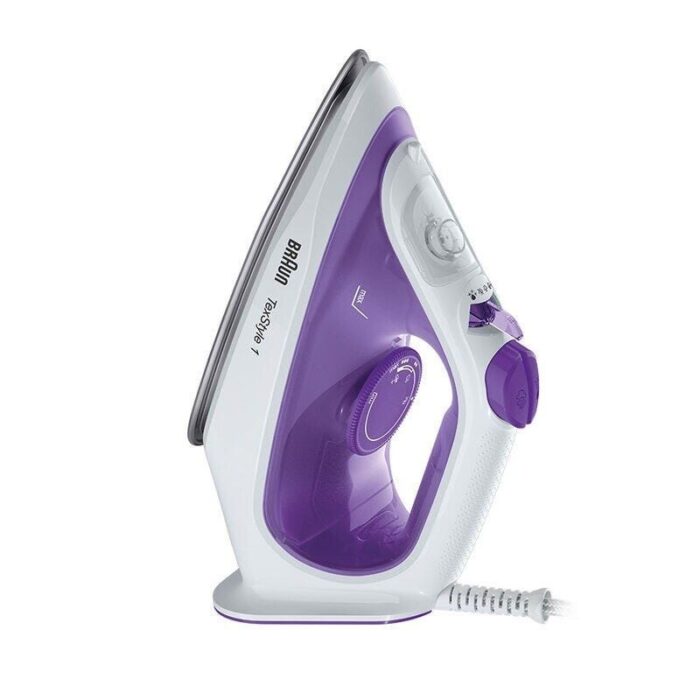 Braun TexStyle 1 Steam Iron, 2000W, Purple and White - SI1080VI - Image 3