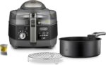 DeLonghi MultiCooker Digital Air Fryer, 1.7 kg, 2200 Watt, Black - FH1396/1.BK (International Warranty) - Image 2