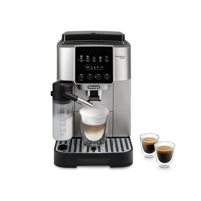 DeLonghi Magnifica Start Multi-Automatic Coffee Maker, 1450 Watt, 15 Bar, Silver and Black - ECAM220.80.SB (Raya Warranty) - Image 1