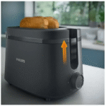 Philips 1000 Series Toaster, 2 Slice, 650W, Black - HD2510/91 (i2 Warranty) - Image 3