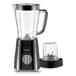 Kenwood Electric Blender with Grinder, 2 Liter, 500 Watt, Black and Gray - BLP18.150BK