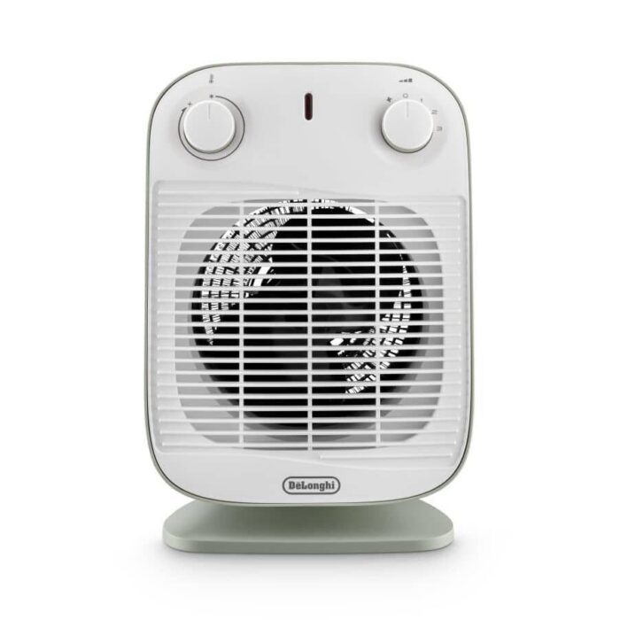 DeLonghi Verticale Edge Fan Heater, 2000 Watt, Green - HFS50B20.GR - Image 1