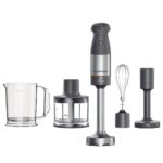 Kenwood Triblade XL Plus Multi-Purpose Hand Blender, 500 ml, 1000 Watt, Black - HBM60.307GY (Raya Warranty)