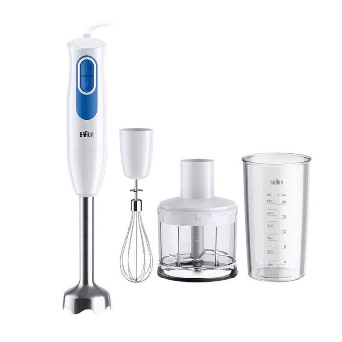 Braun Multiquick 2 Hand Blender, 600 Watt, White - MQ20236MWH - Image 1