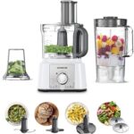 Kenwood Food Processor, 2.1L, 1000W, White - FDP65.400WH (International Warranty)