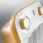 DeLonghi Verticale Edge Fan Heater, 2000 Watt, Yellow - HFS50B20.YE - Image 3