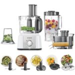 Kenwood MultiPro Express Food Processor, 3L, 1000W, White - FDP65.750WH (International Warranty)