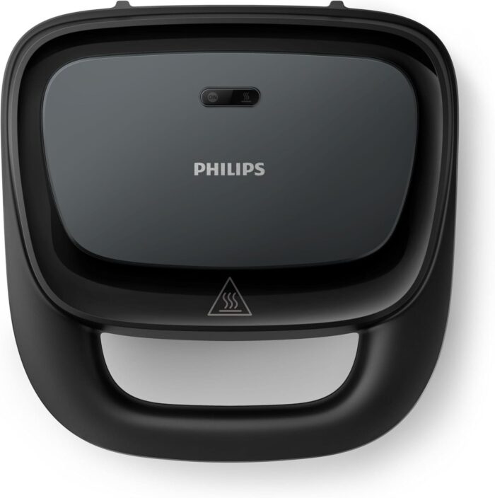 Philips 3000 Series Sandwich Maker, 750W Power, Black - HD2330/90 - Image 2